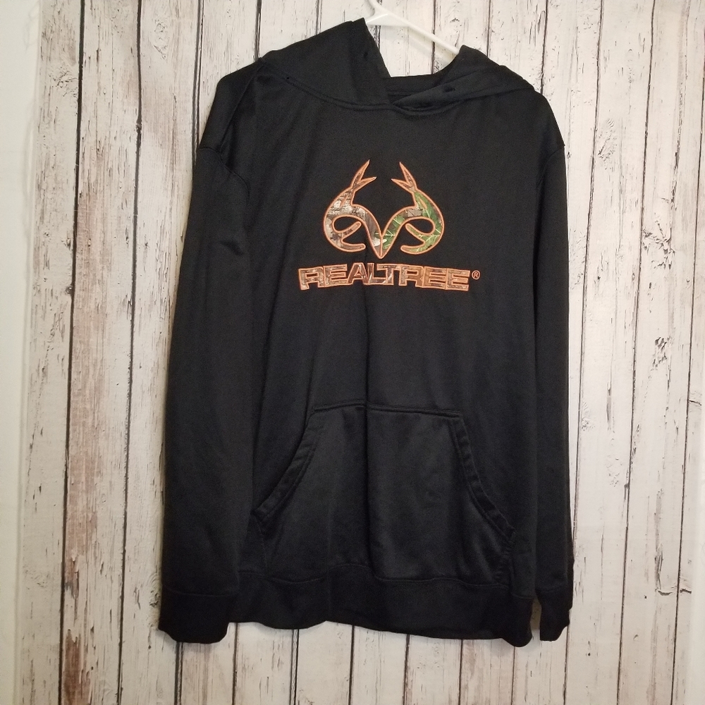Realtree Edge Black Camo Hoodie